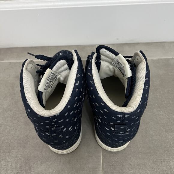 Nike Dunk Sky Hi Womens 10 Hidden Wedge Obsidian Gum Bottom Shoes 543258-400 - Picture 3 of 5